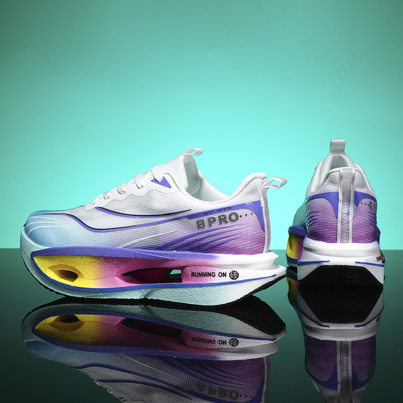 Running Shoe Carbon - Sepatu Olahraga Pria Sepatu Lari Pelat