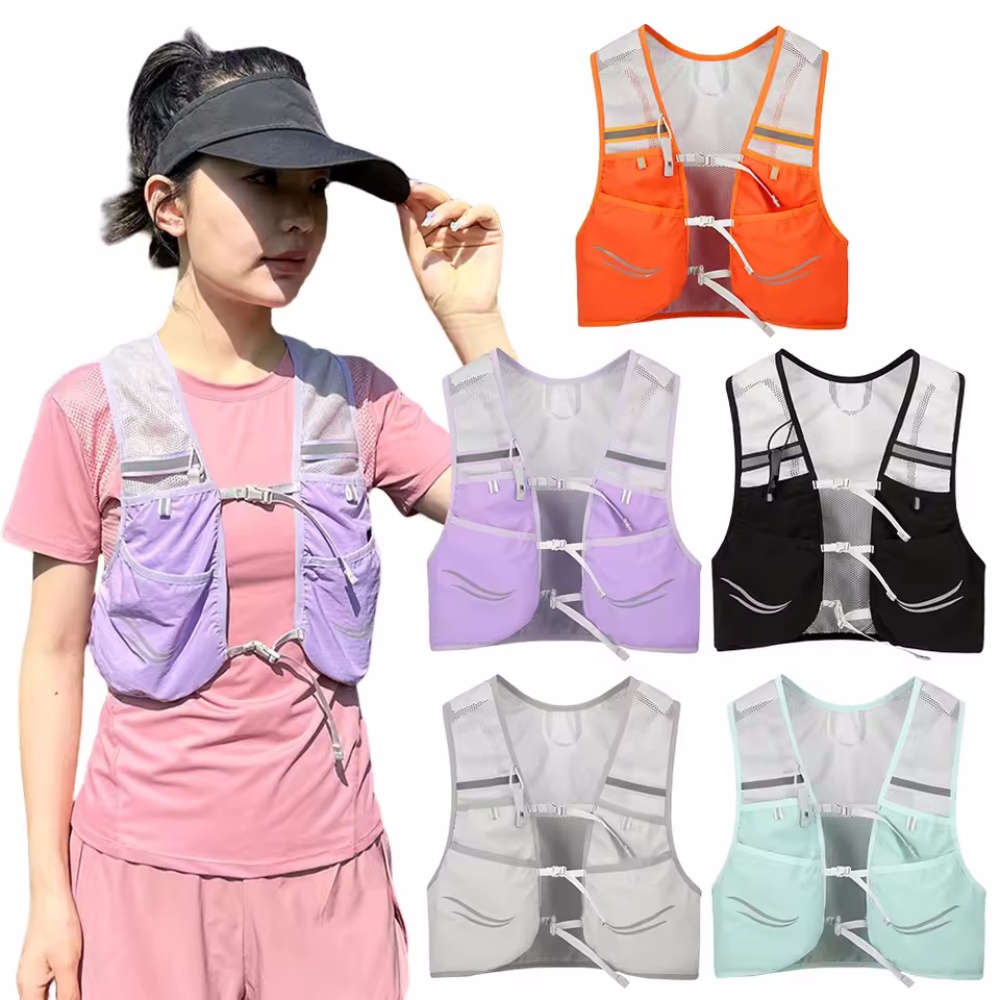 Running Hydration Vest - Rompi Lari Reflektif Tas Dada Lari