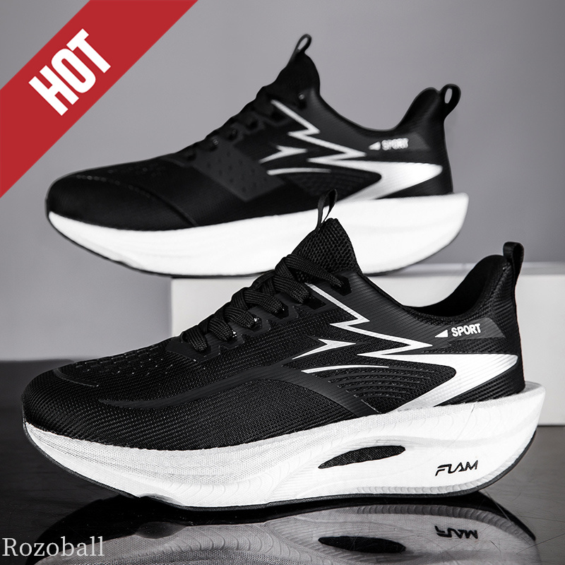 Running Shoe Carbon - Sepatu Lari Papan Karbon Bantalan Udara