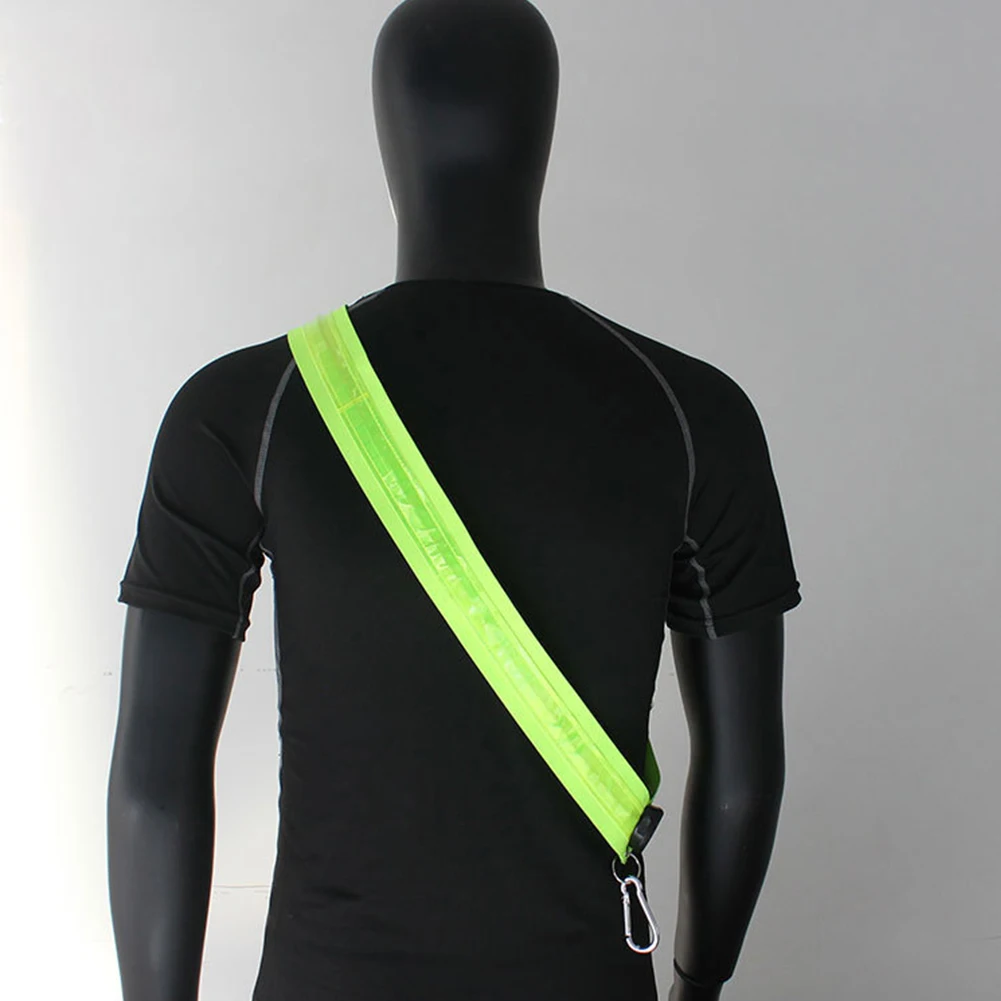 Running Gear Lights - Bercahaya tali bahu dapat diisi ulang