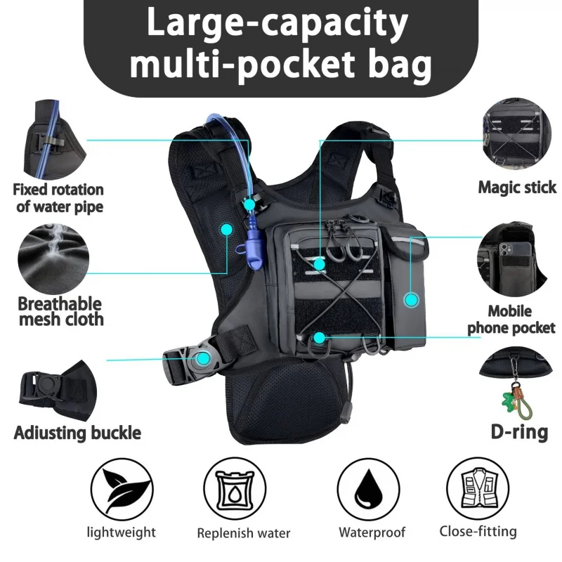 Running Gear Water - ​ Tas Dada Taktis Berkualitas Tinggi
