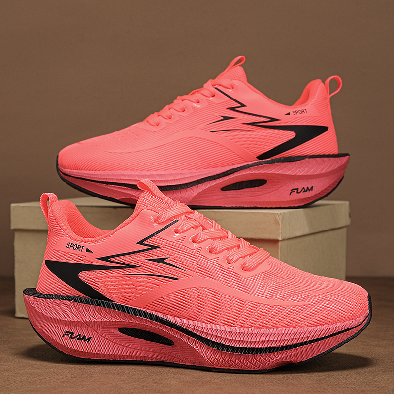Running Shoe Carbon - Sepatu Lari Olahraga Pria Marathon, Sepatu