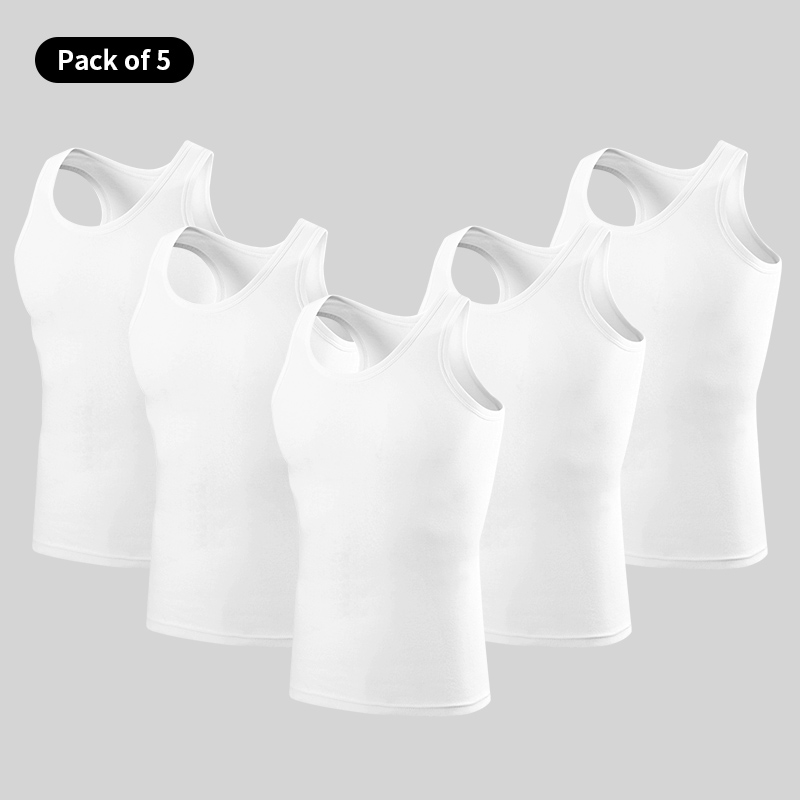 Running Gear Youth - 5/1 Buah Rompi Olahraga Katun Murni