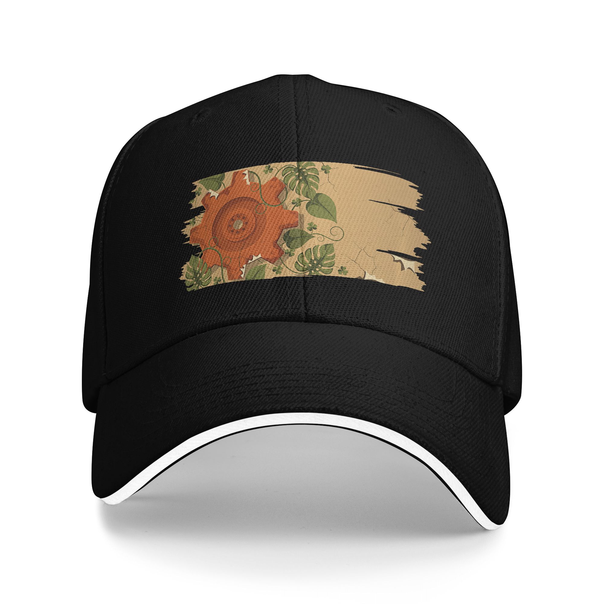 Running Gear Green - Topi Baseball Eco Gear dan Green