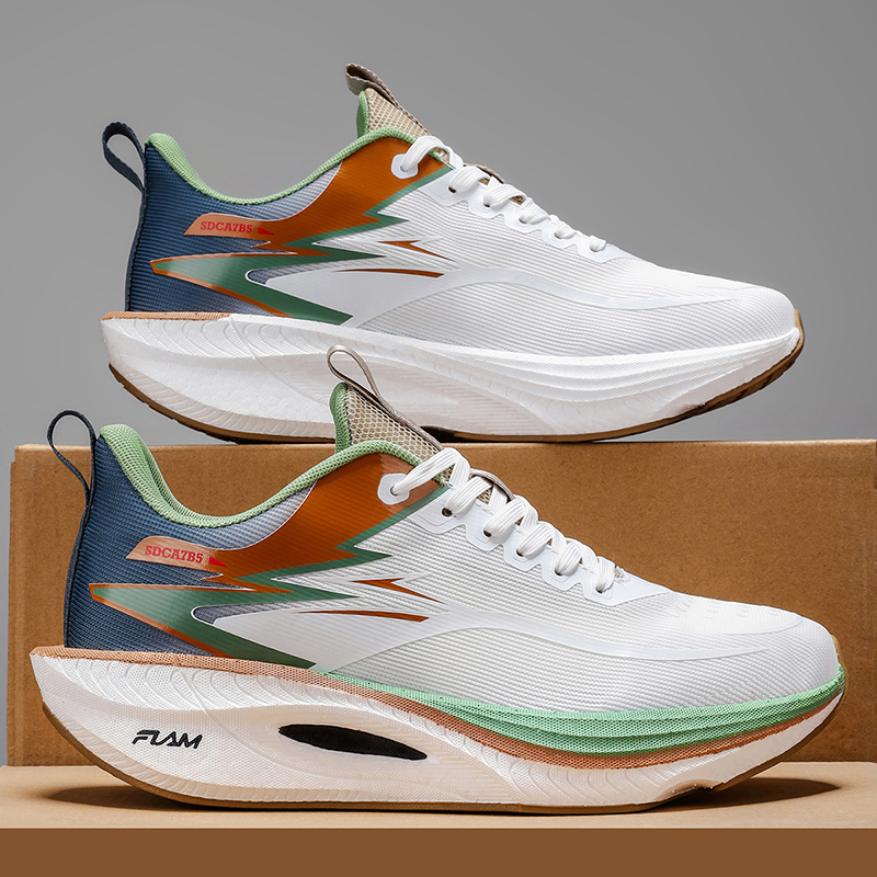 Running Shoe Carbon - Sepatu Lari Pria Carbon Board Marathon
