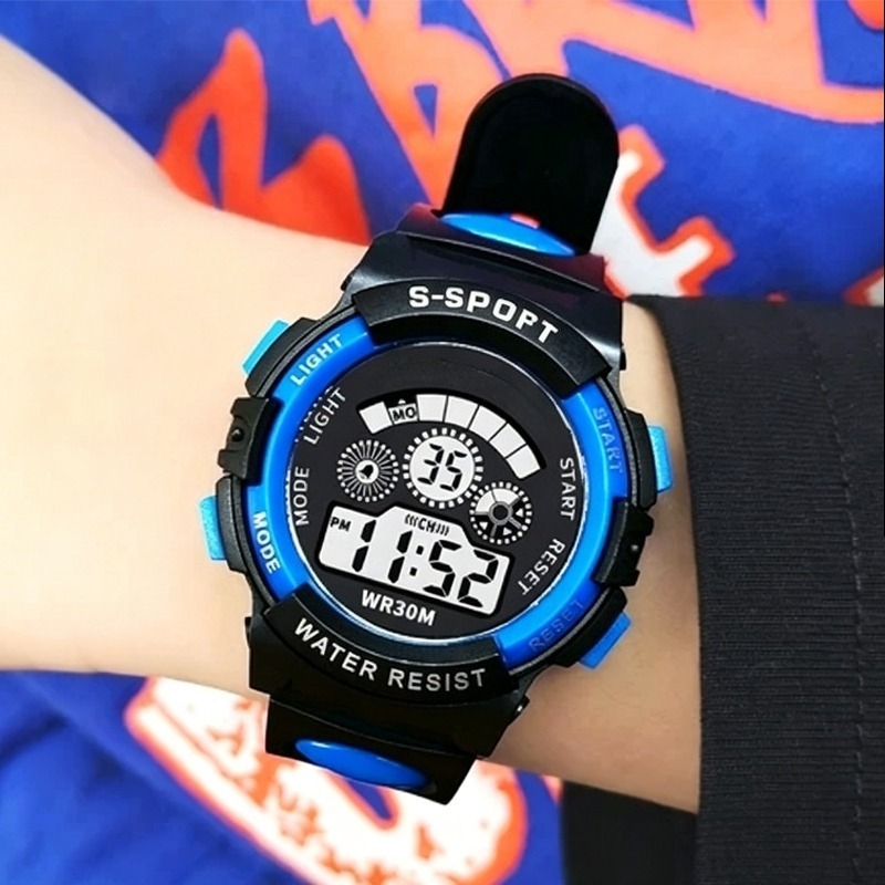 Running Gear Water - Jam Tangan Elektronik Anak Laki-laki Tahan