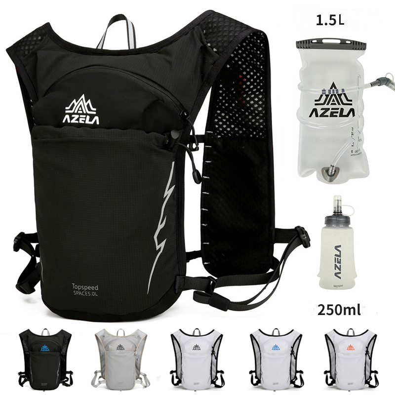 Running Hydration Vest - 5L Ransel Ultraringan Lari Jejak Luar