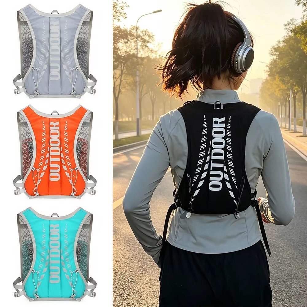 Ransel Hidrasi Nylon, Ransel L - Running Hydration Vest ulasan dan harga