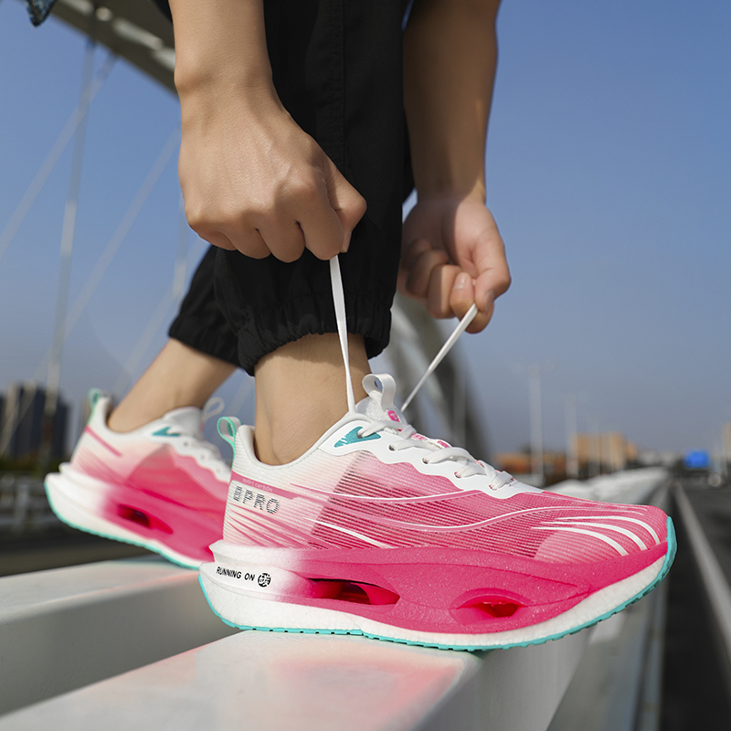 Sepatu Olahraga Pria Sepatu La - Running Shoe Carbon ulasan dan harga