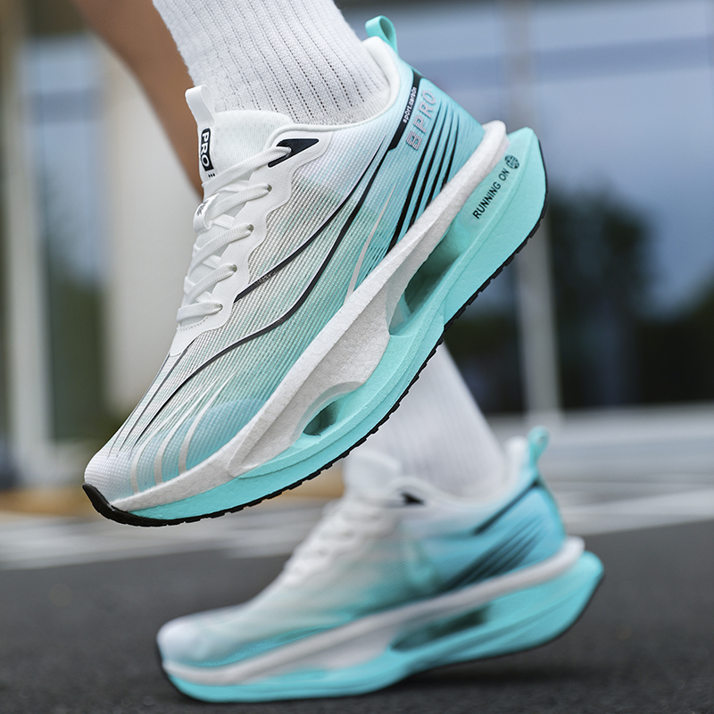 Sepatu Olahraga Pria Sepatu La - Running Shoe Carbon ulasan dan harga