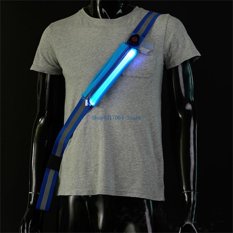 T3LB Sabuk Reflektif LED Visib - Running Gear Lights ulasan dan harga