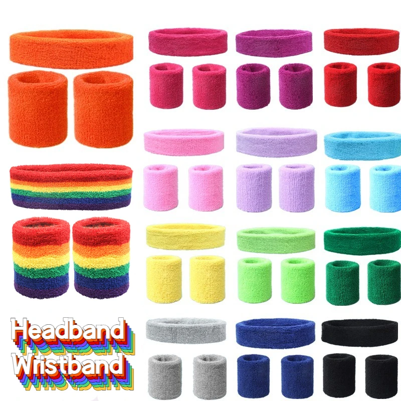 Bando dan gelang olahraga mode - Sweat Band Wrist ulasan dan harga