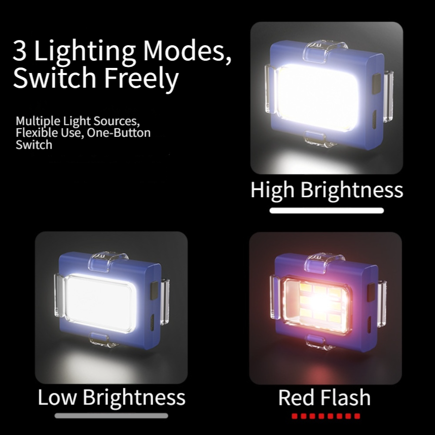 Lampu Kepala LED Isi Ulang Mul - Running Gear Lights ulasan dan harga