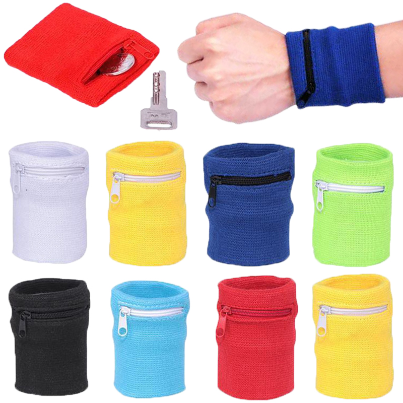 Gelang Olahraga dengan Kantong - Sweat Band Wrist ulasan dan harga