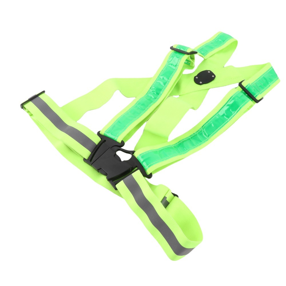Rompi Keselamatan LED Polieste - Running Gear Green ulasan dan harga