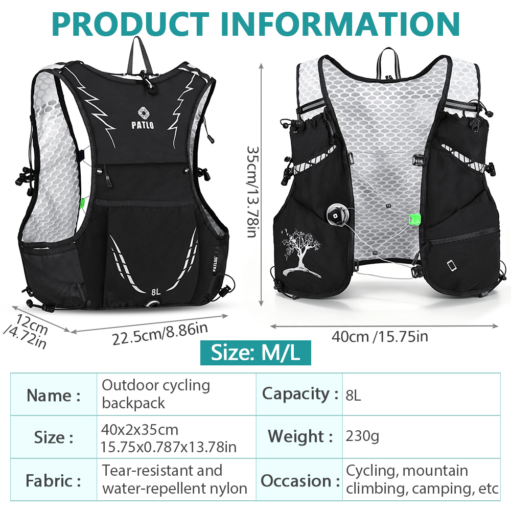 Tas Ransel Lari Trail Outdoor  - Running Hydration Vest ulasan dan harga