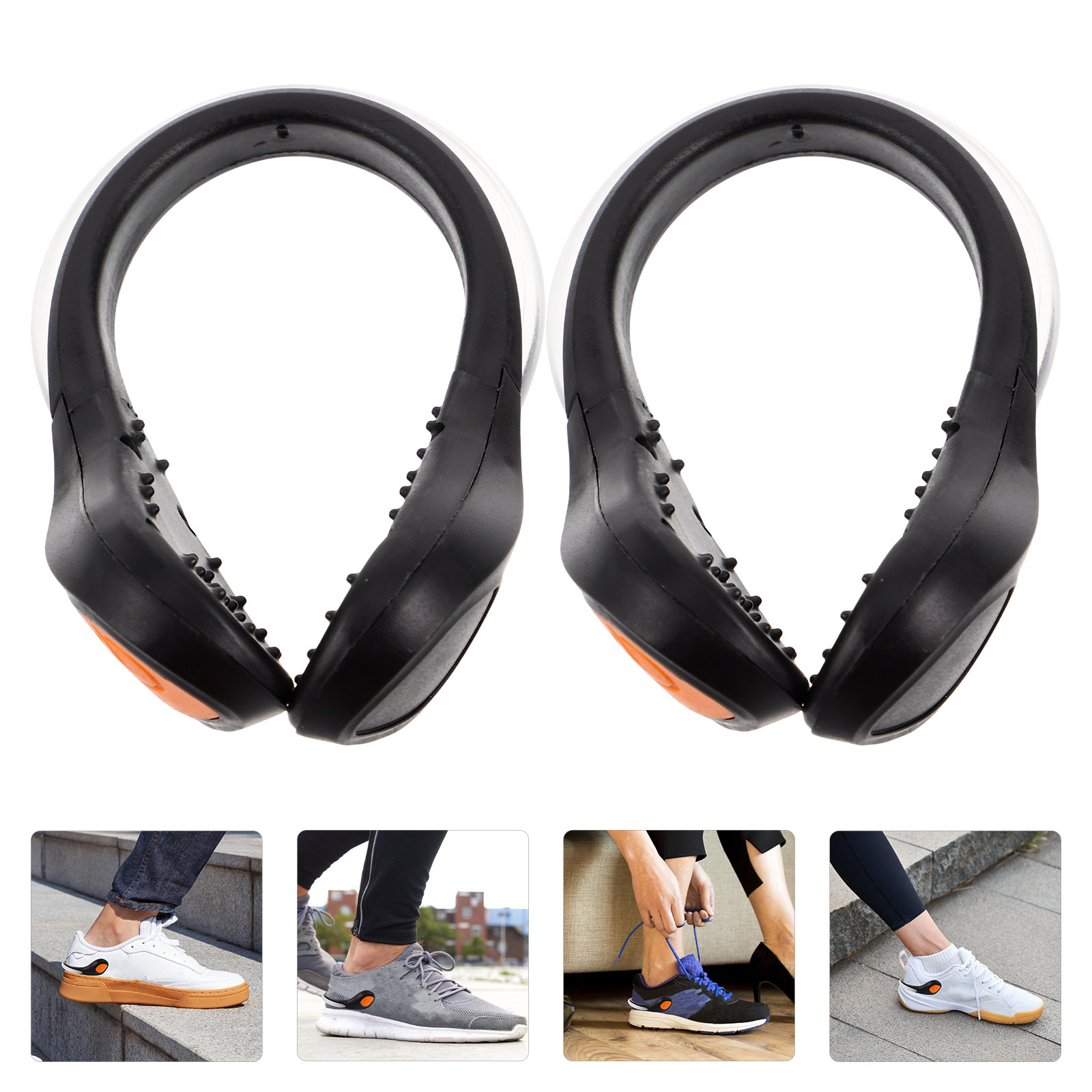 2 Buah Lampu Klip Sepatu LED P - Running Gear Lights ulasan dan harga