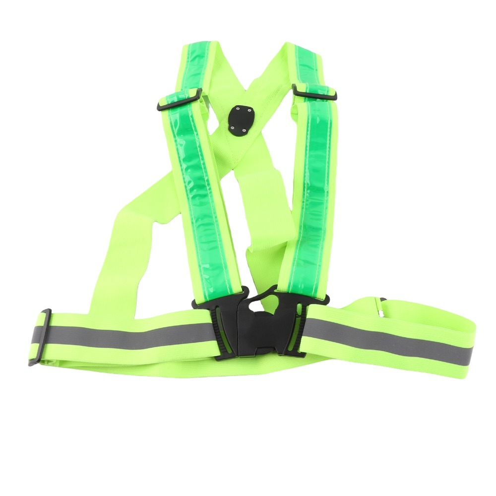 Rompi Keselamatan LED Polieste - Running Gear Green ulasan dan harga