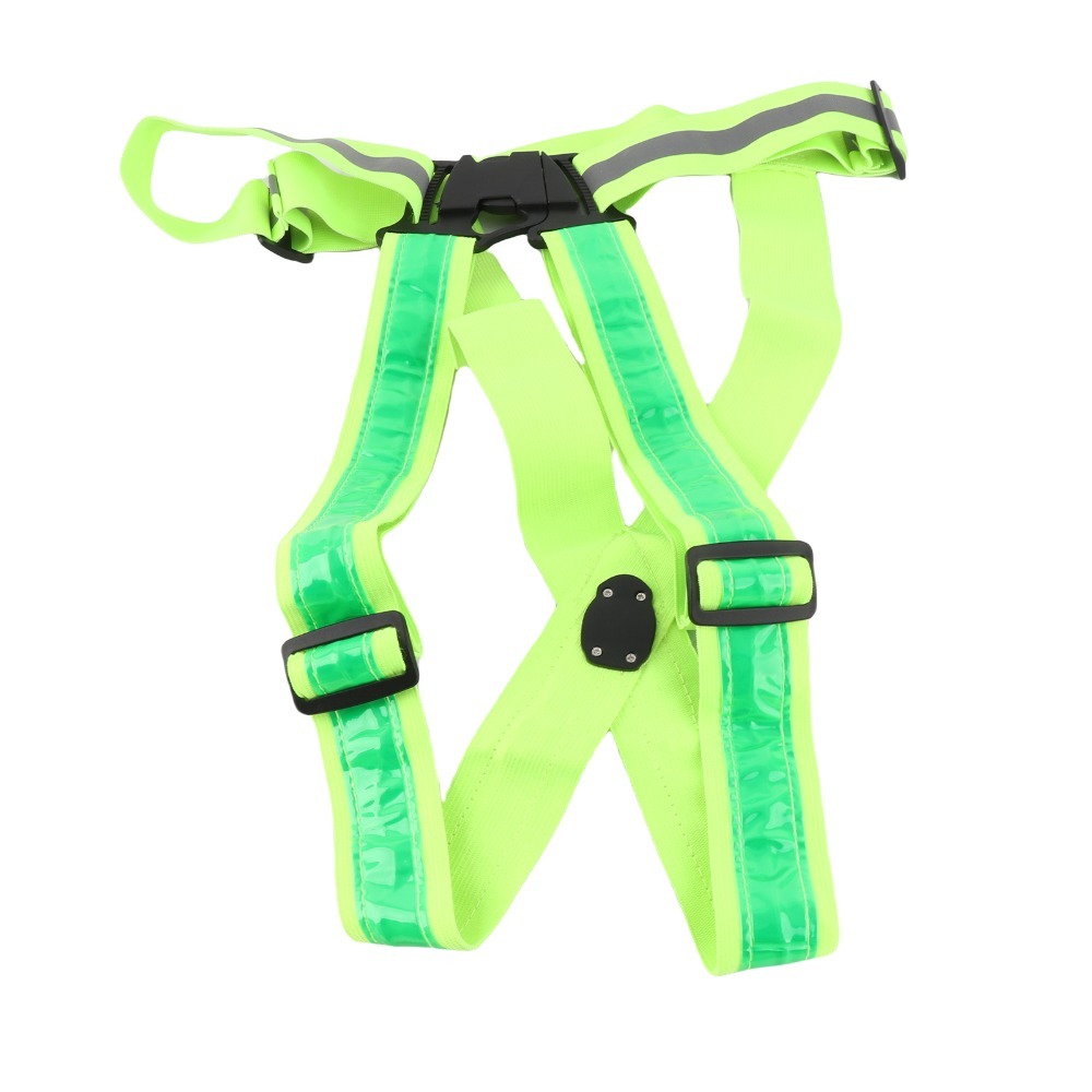 Rompi Keselamatan LED Polieste - Running Gear Green ulasan dan harga