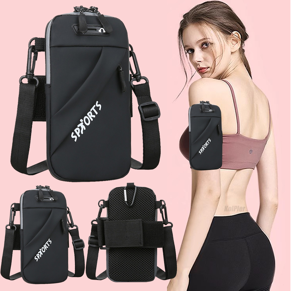 Tas Tangan Olahraga Serbaguna  - Running Gear Phone Holder ulasan dan harga