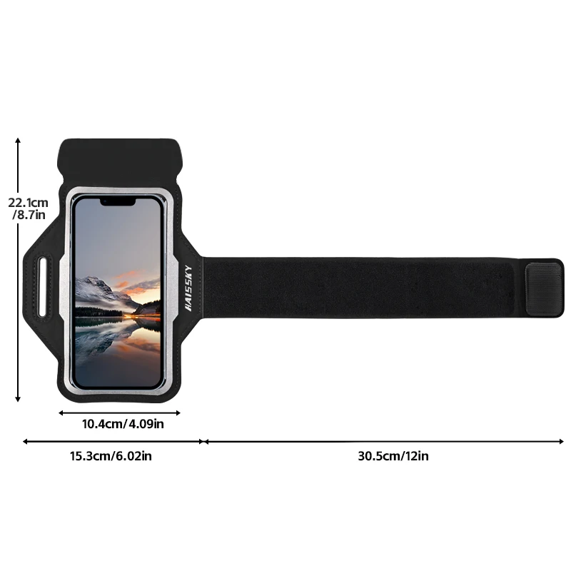 HAISSKY Tas Lari Ultratipis Ba - Running Gear Phone Holder ulasan dan harga