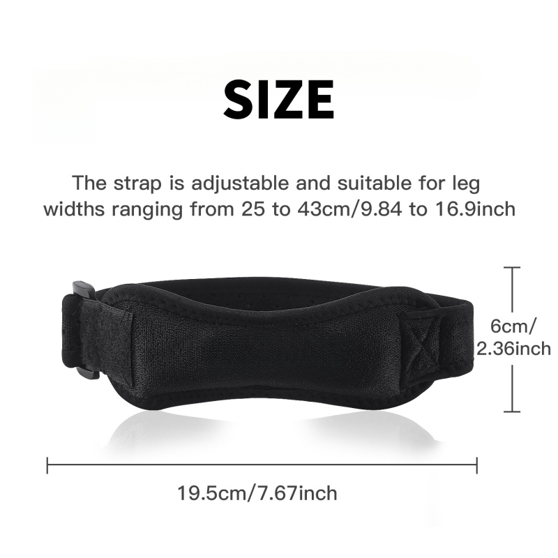1 Buah Bantalan Lutut Kompresi - Knee Support Brace ulasan dan harga