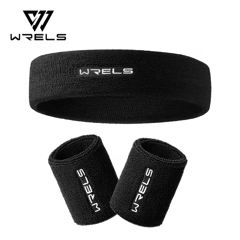 WRELS 1Set Ikat Kepala Olahrag - Sweat Band Wrist ulasan dan harga