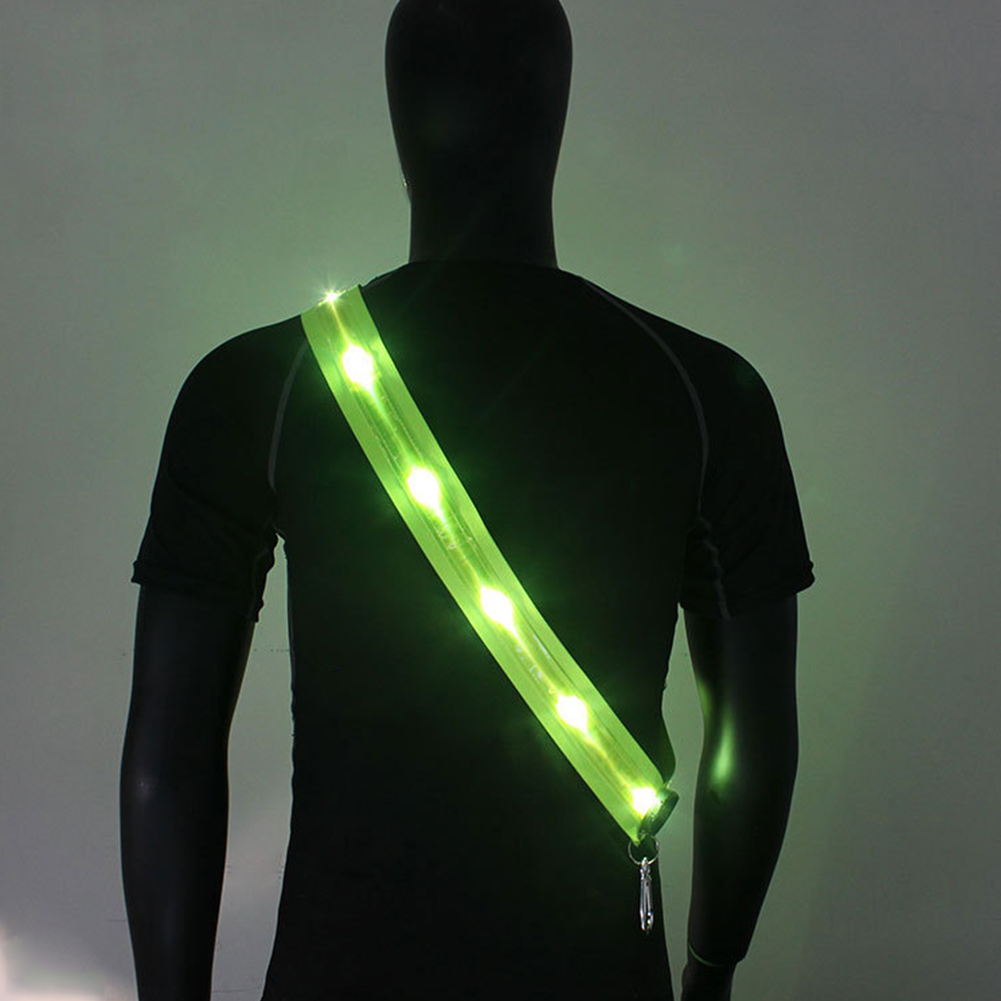 Sabuk Bahu LED Tali Lari Refle - Running Gear Lights ulasan dan harga