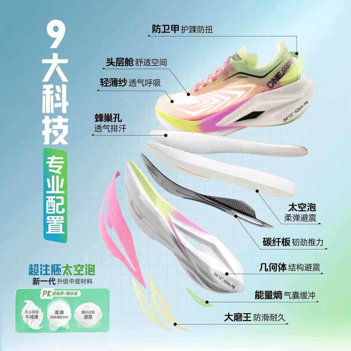 Sepatu Lari Marathon Wanita On - Running Shoe Carbon ulasan dan harga